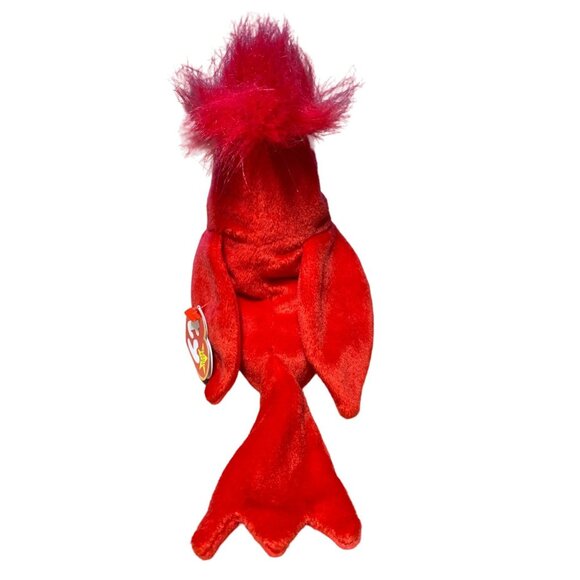 Ty Beanie Baby Mac The Cardinal Plush Toy Red & Black Collectible Soft Stuffed A - Picture 4 of 10